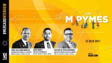 Jorge Guillermo Morales, Roger Marte y Cristian de Jesús Hernández del MICM