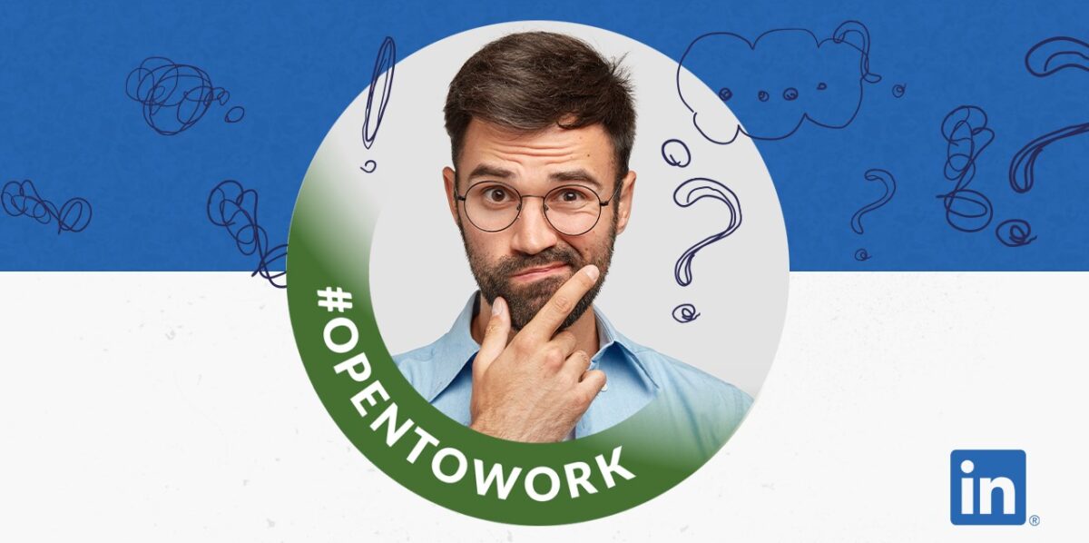 open to work linkedin