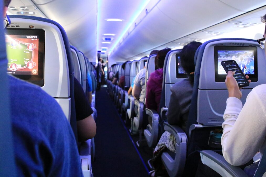 publicidad en aviones
