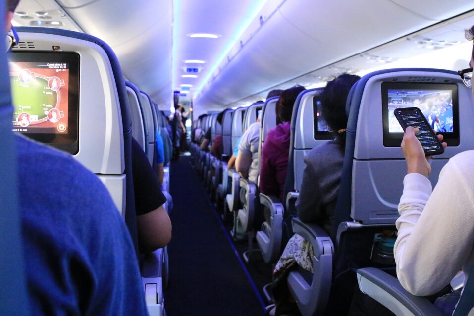 publicidad en aviones