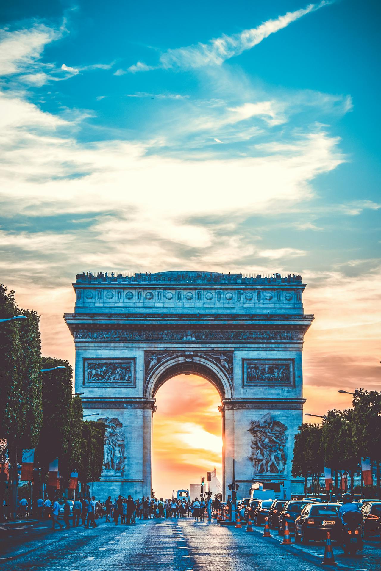 Arco de Triunfo, París