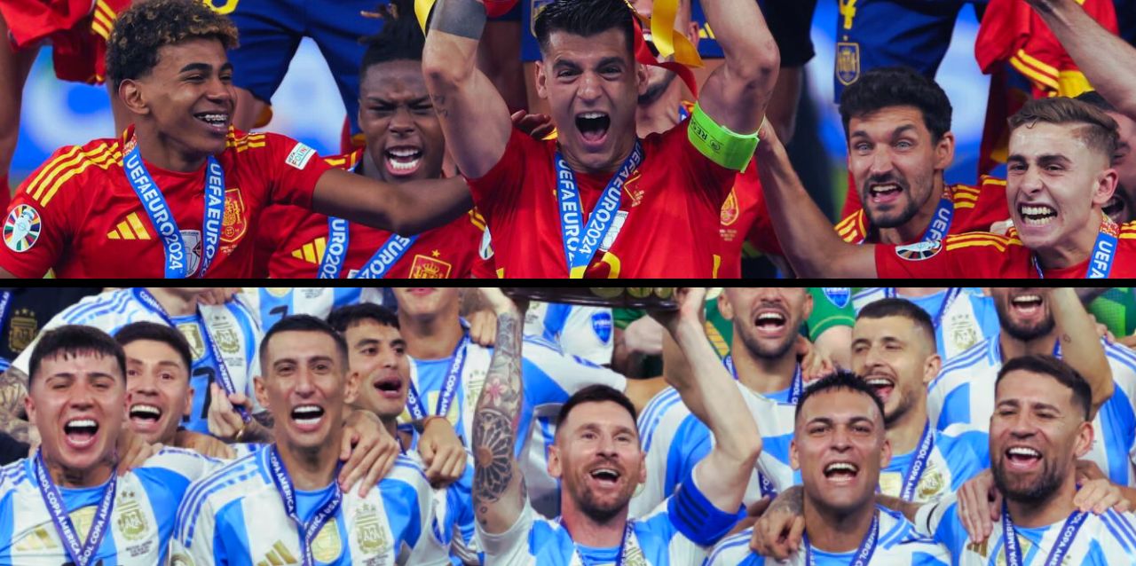 Súper Domingo De Fútbol España Campeón De La Eurocopa Y Argentina Repite Copa América Revista 9434