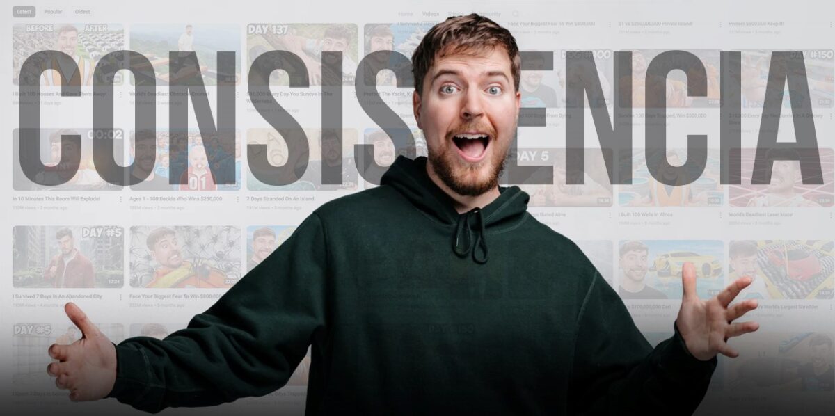 mrbeast consistencia es la clave de youtube