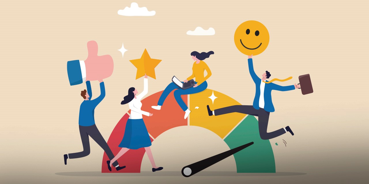 La felicidad laboral está... a tres metros de ti
