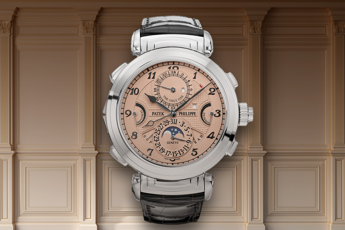 Patek Philippe Grandmaster Chime es un reloj que es mucho más que un simple objeto para medir el tiempo.