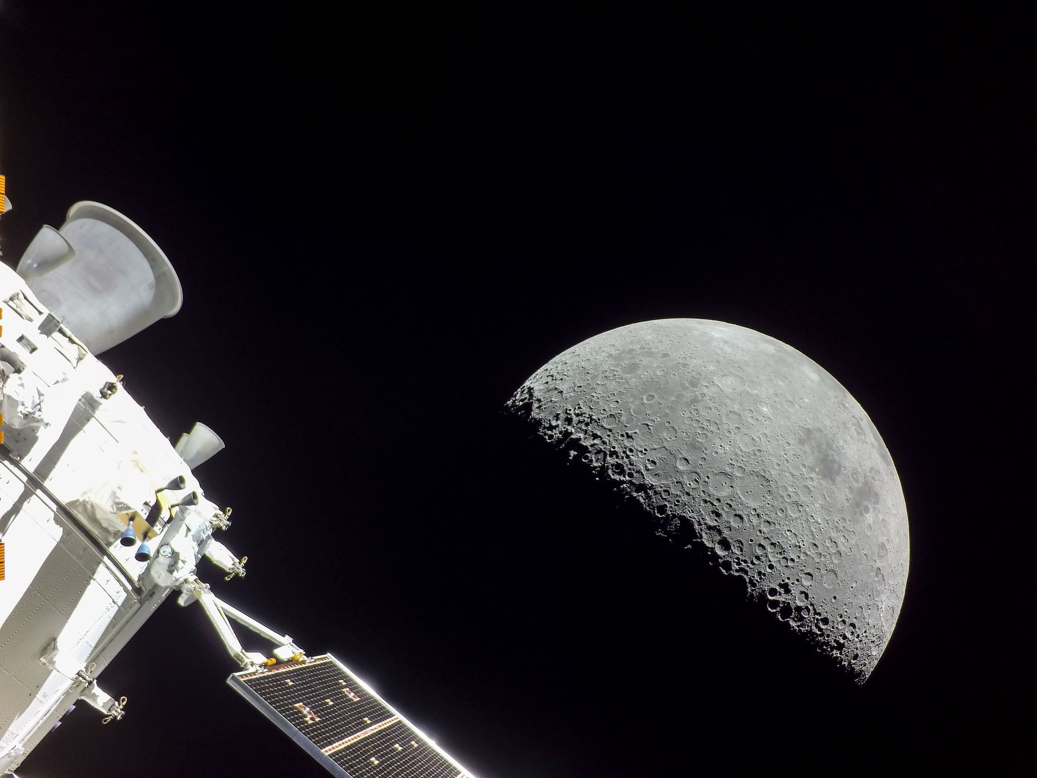 NASA Comunicacíon lunar luna
