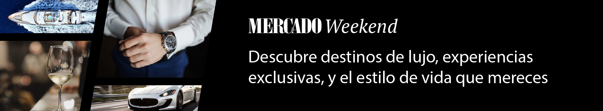 Mercado weekend banner