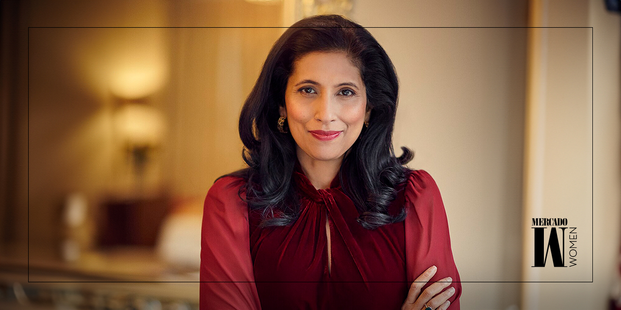 Leena Nair, CEO de Chanel, denuncia el sesgo de género en IA