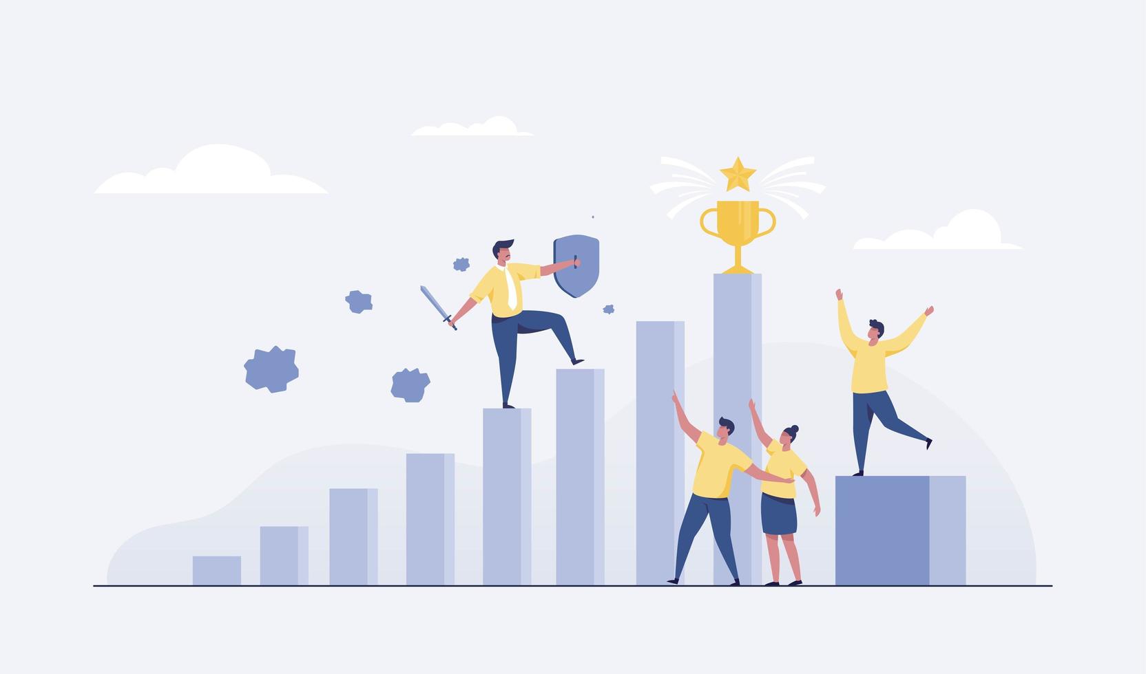 Exito empresarial liderazgo empresarial