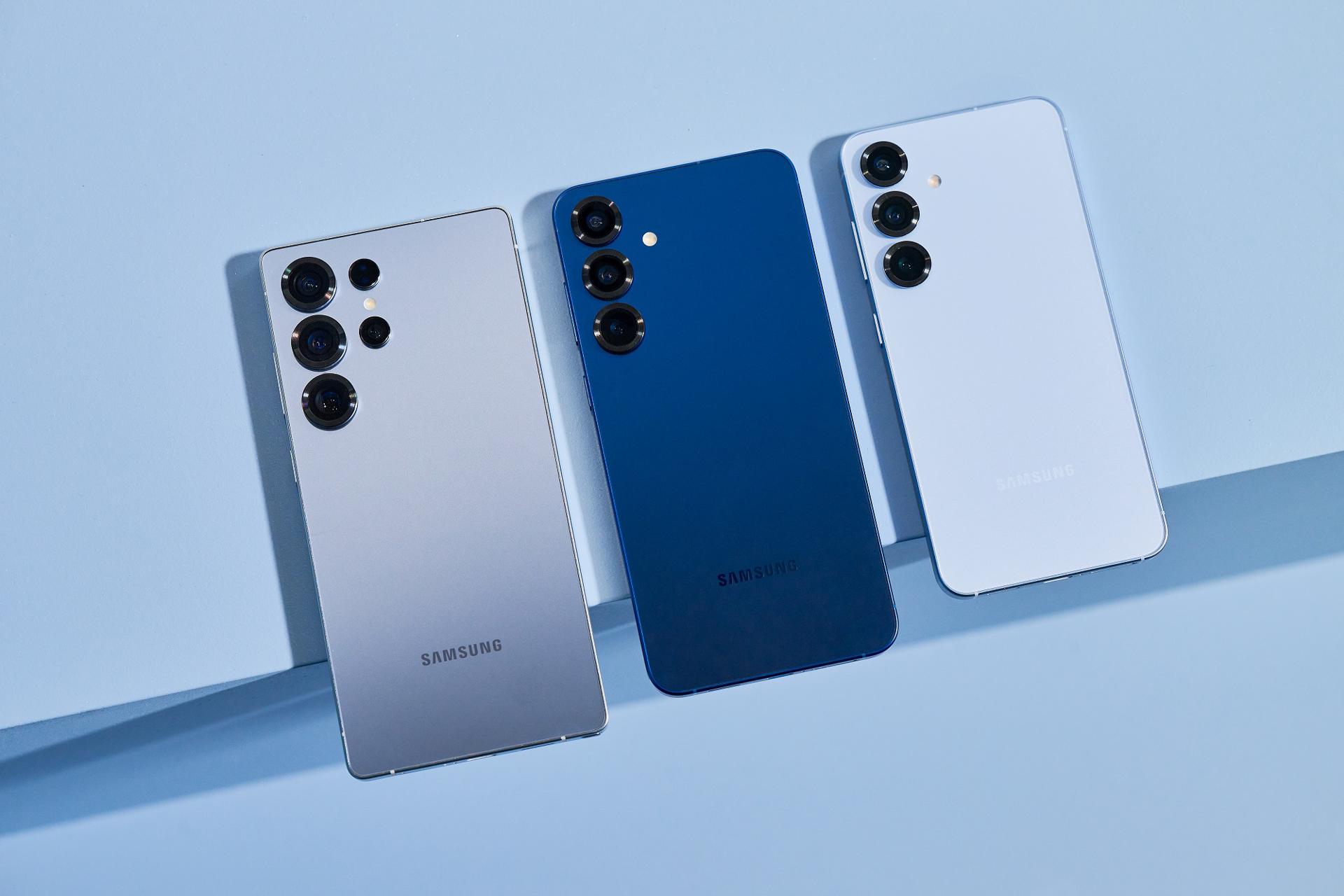 Samsung presenta sus nuevos modelos de teléfonos Galaxy