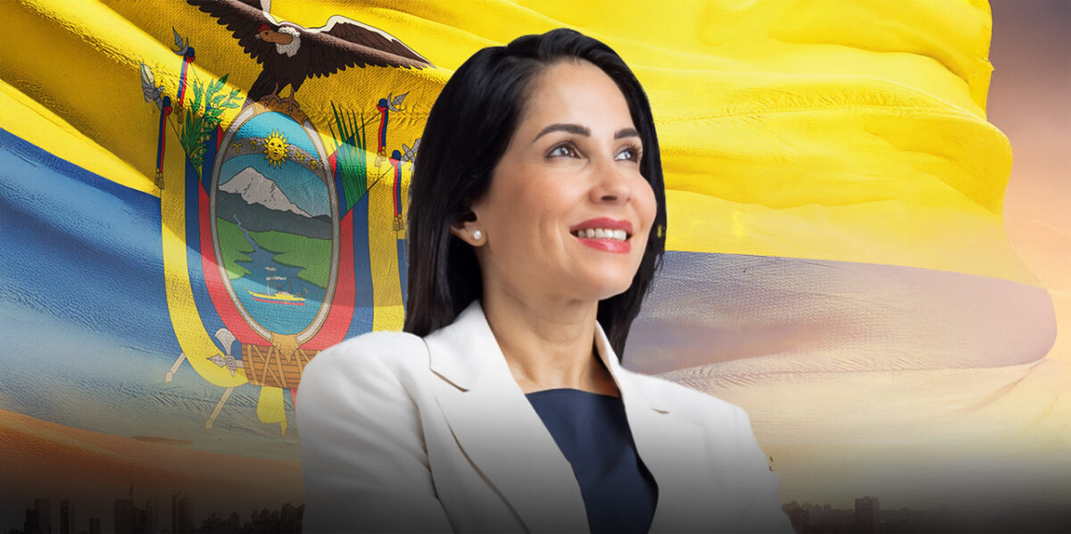 Luisa González busca ser la primera presidenta electa de Ecuador
