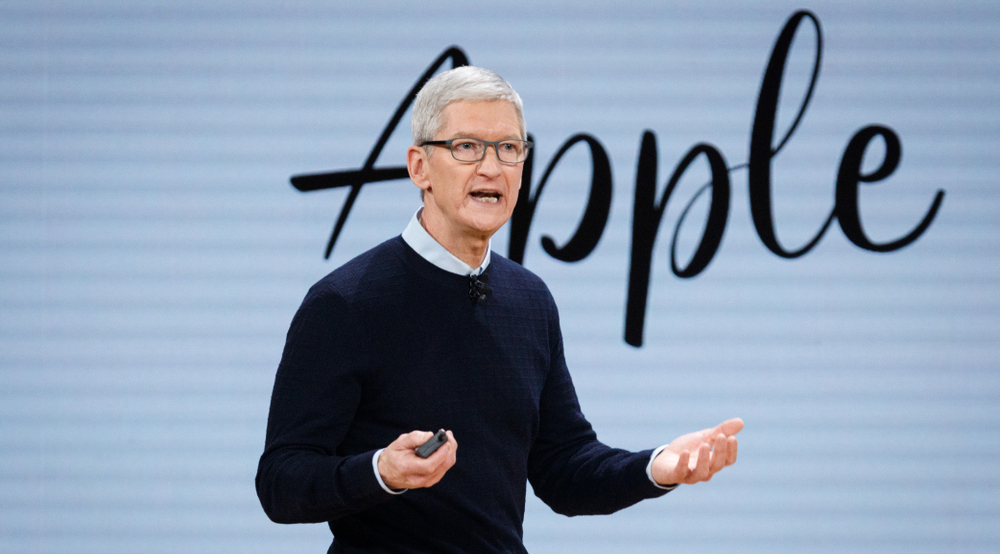 Tim,Cook,,Chief,Executive,Officer,Of,Apple,Inc.,,Speaks,During