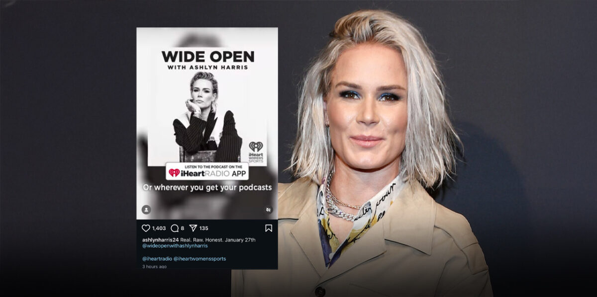 Cómo Ashlyn Harris y otras atletas promueven el podcasting