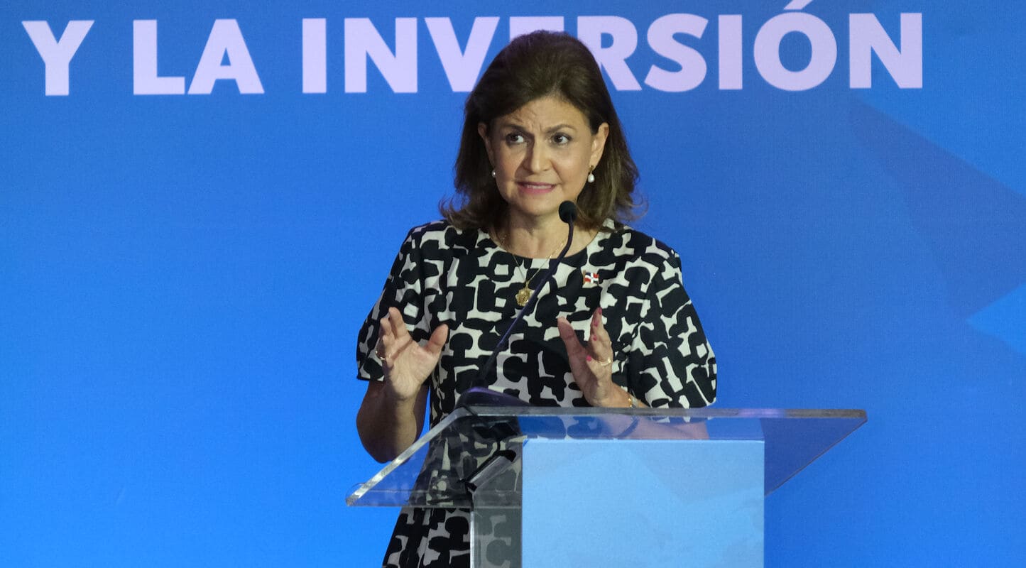 Raquel Peña vicepresidenta de República Dominicana.