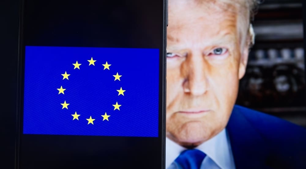 Donald Trump Europe aranceles Europa.