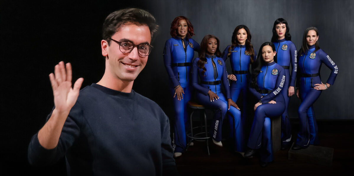 Fernando García conquista la órbita con sus trajes para Blue Origin
