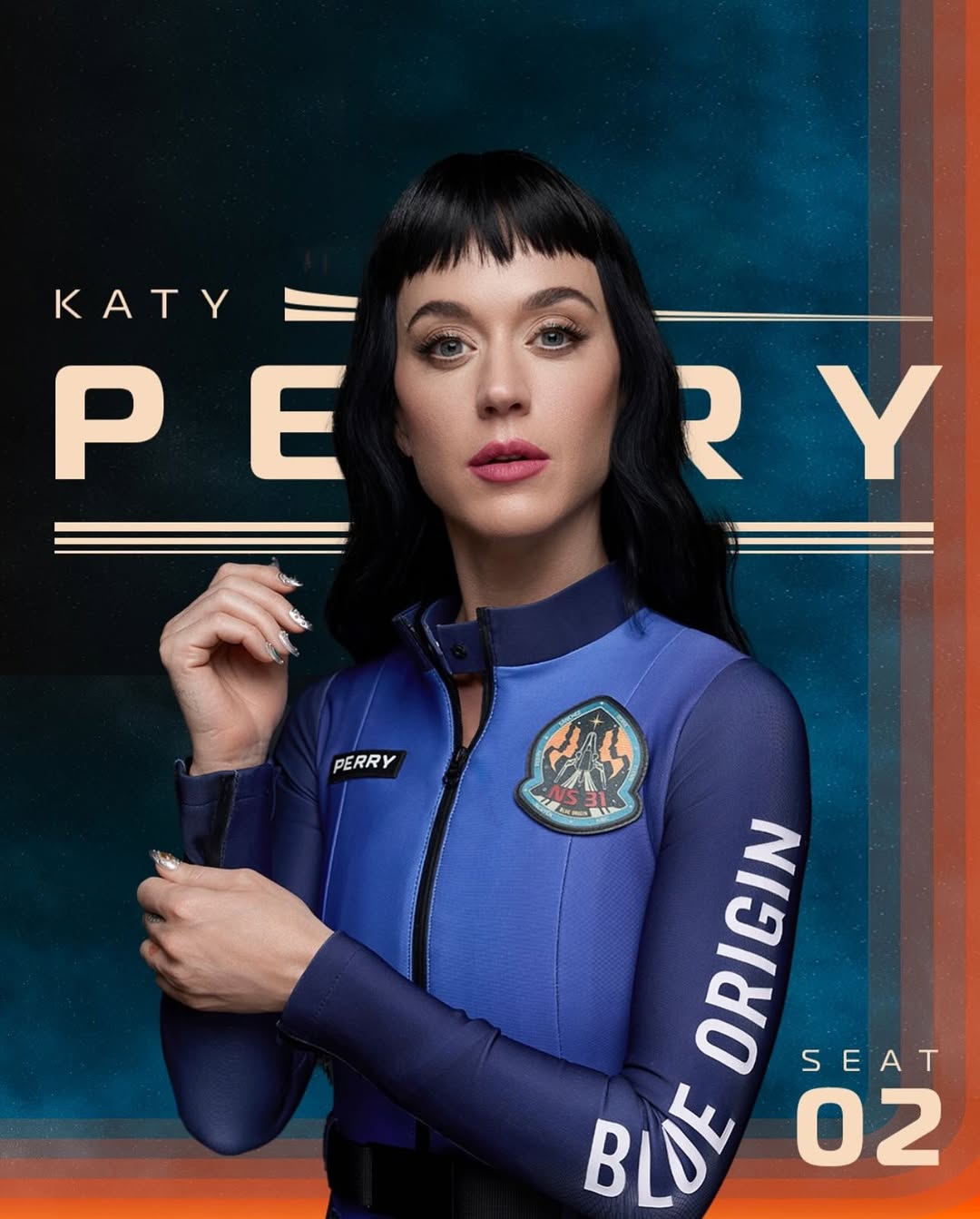 cada integrante del dream team femenino de Blue Origin Perry