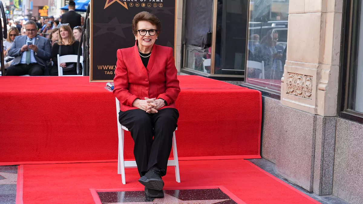 billie jean king paseo de la fama