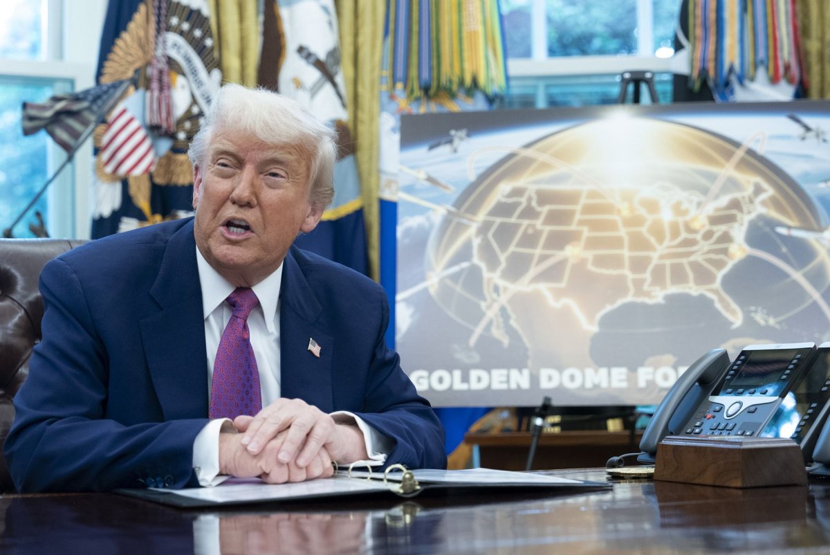 Donald Trump Cupula Dorada Golden Dome Estados unidos