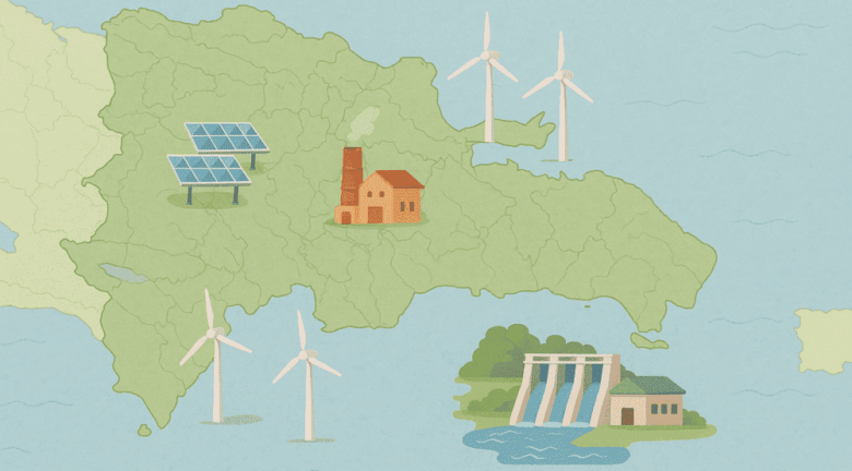 REpública Dominicana fuentes de energía