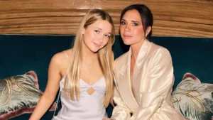 harper beckham y madre