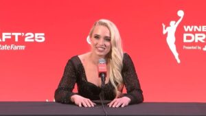 Hailey Van Lith en el Draft WNBA
