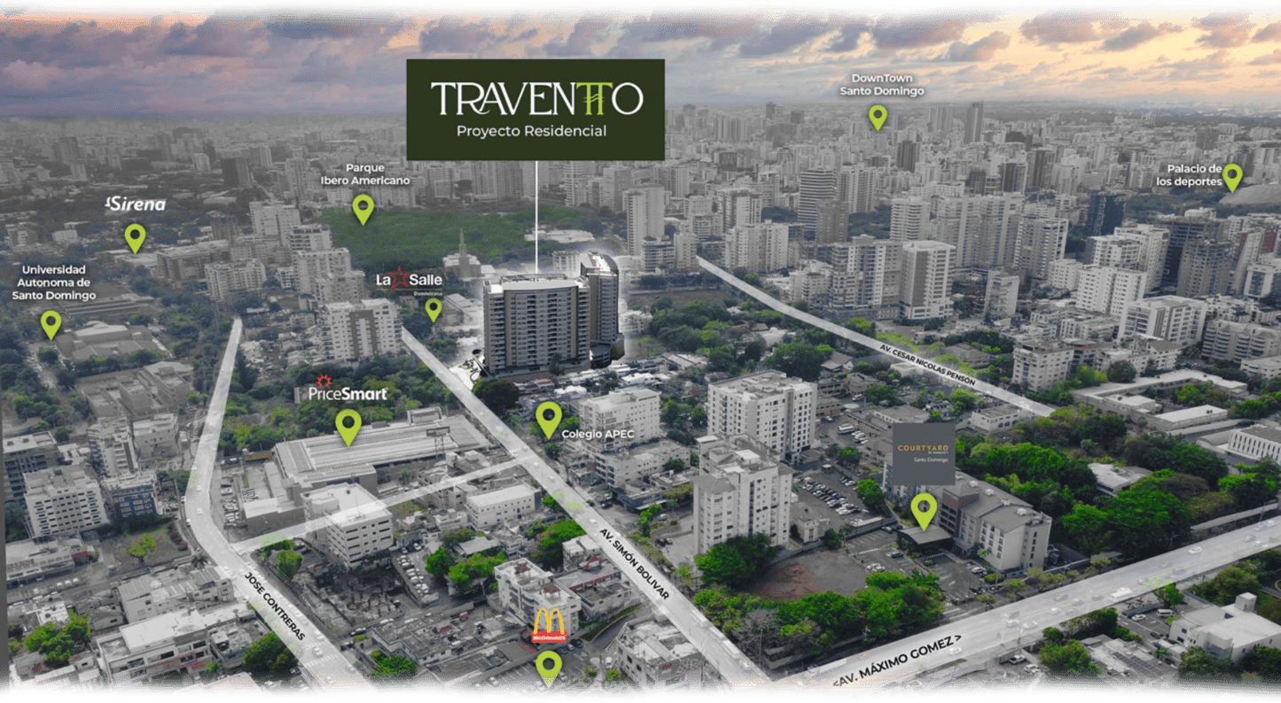 traventto proyecto residencial República Dominicana 