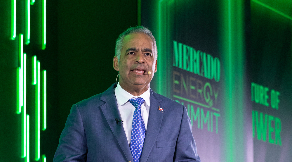 Joel Santos. Ministro de Energía y Minas de la República Dominicana