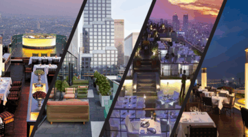 Los mejores rooftops de hoteles de lujo en el mundo