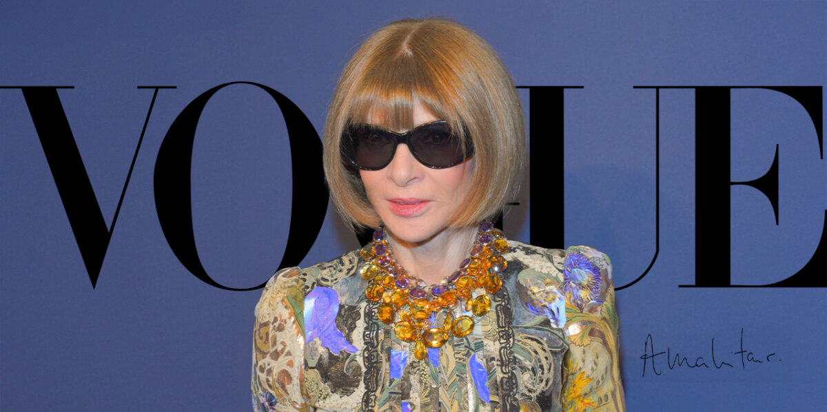Anna Wintour se quita la corona de Vogue… para ponerse otra más grande