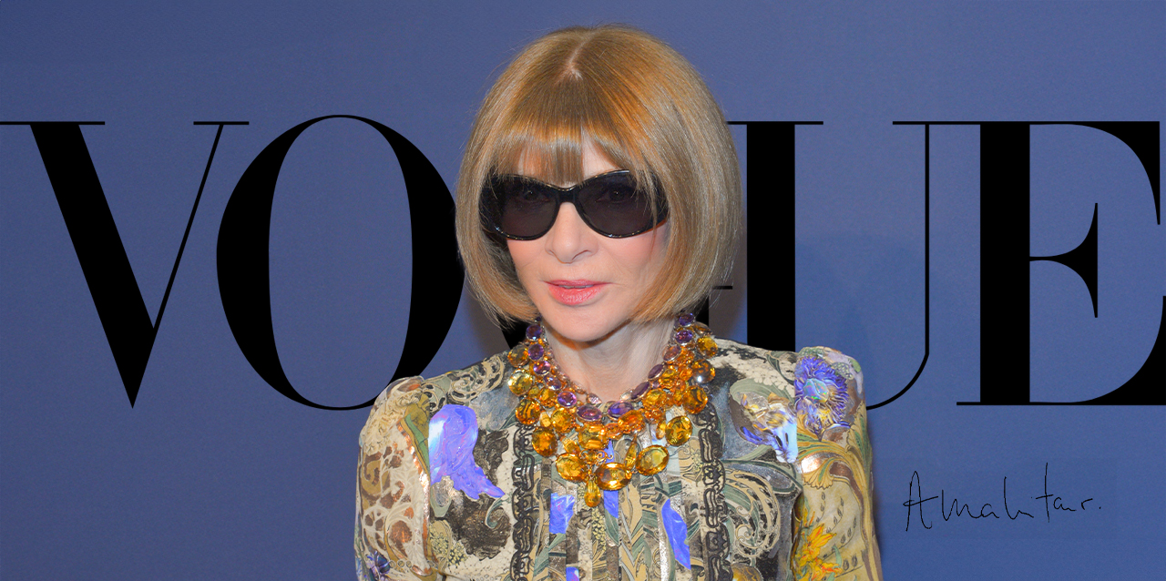 Anna Wintour se quita la corona de Vogue… para ponerse otra más grande