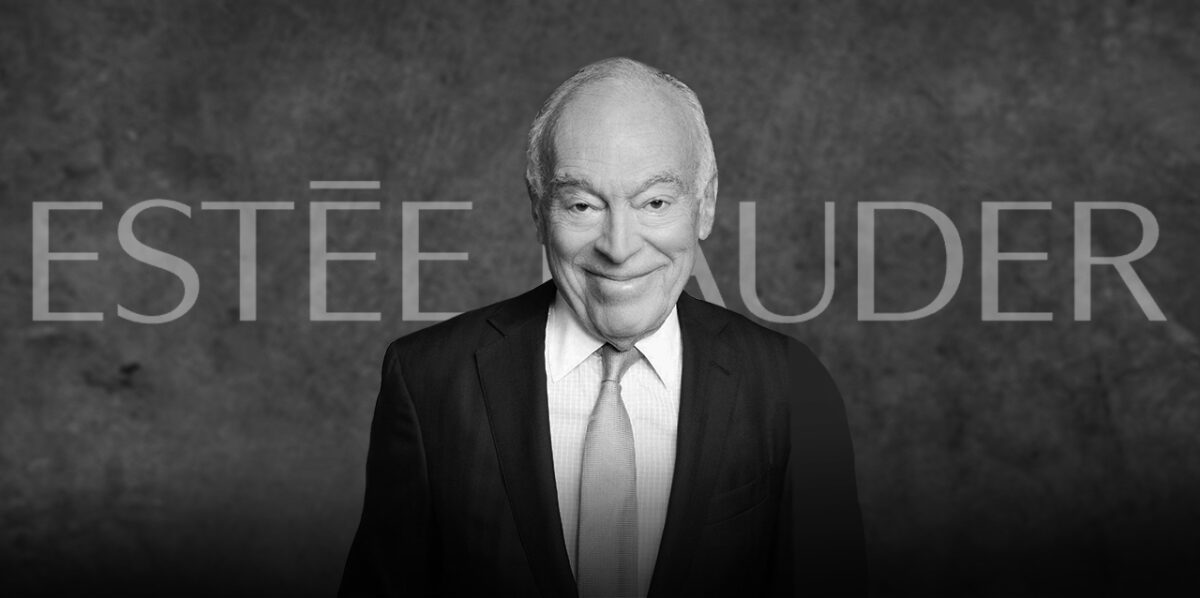 Adiós a Leonard Lauder: el creador de un impero de lujo