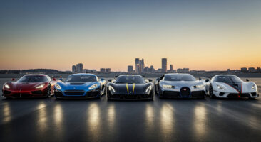 Los 5 titanes de la velocidad: Los autos más rápidos del mundo en 2025