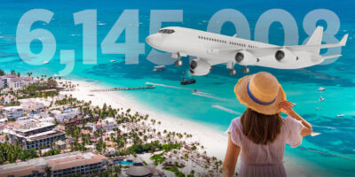 República Dominicana rompe récord con 6.1 millones de turistas 