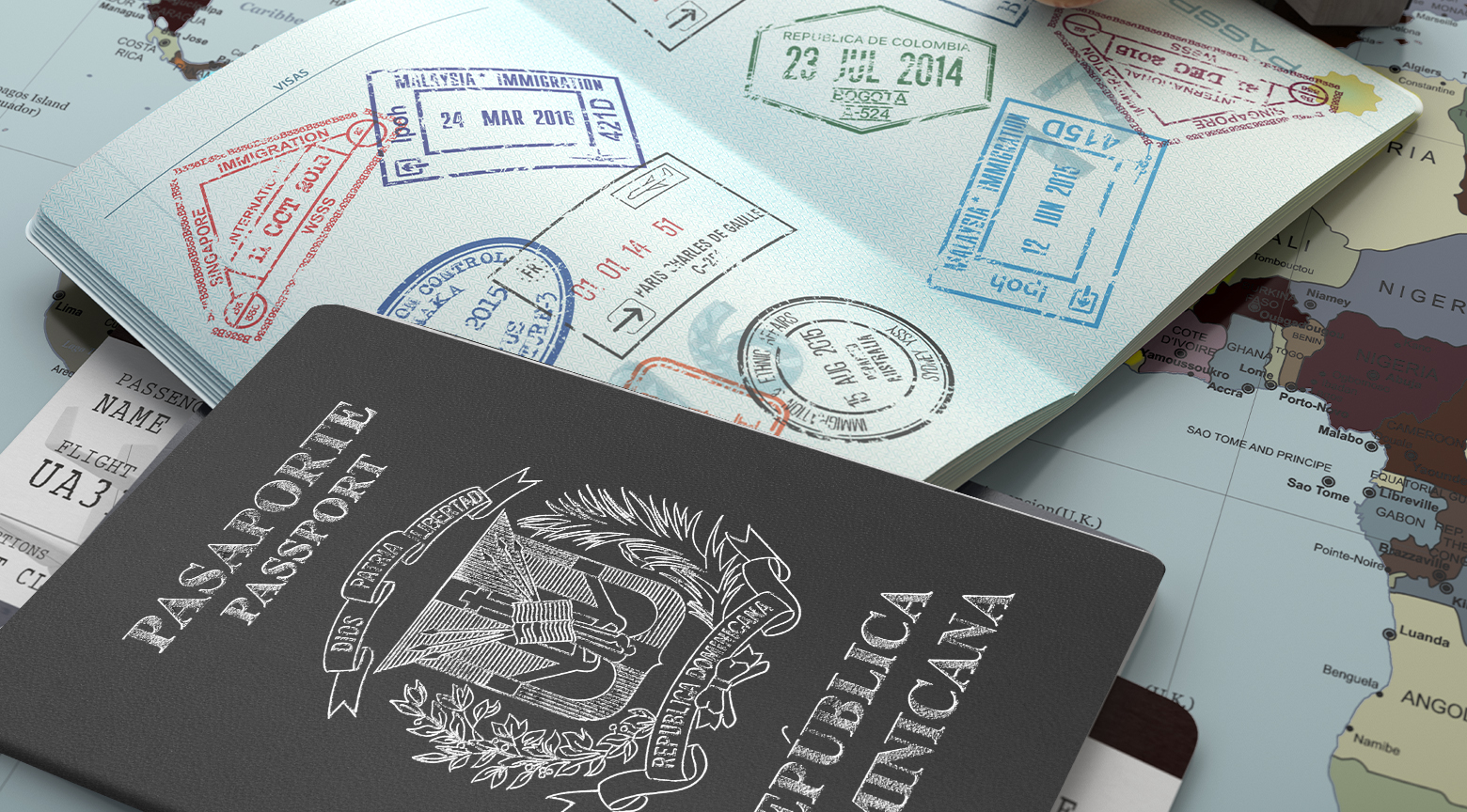 Pasaporte/ dominicano/ países/ salto/ global/ destinos/ República Dominicana/ revista mercado