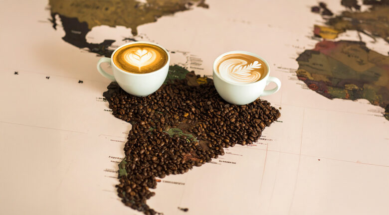 Cappuccino cafe en latam