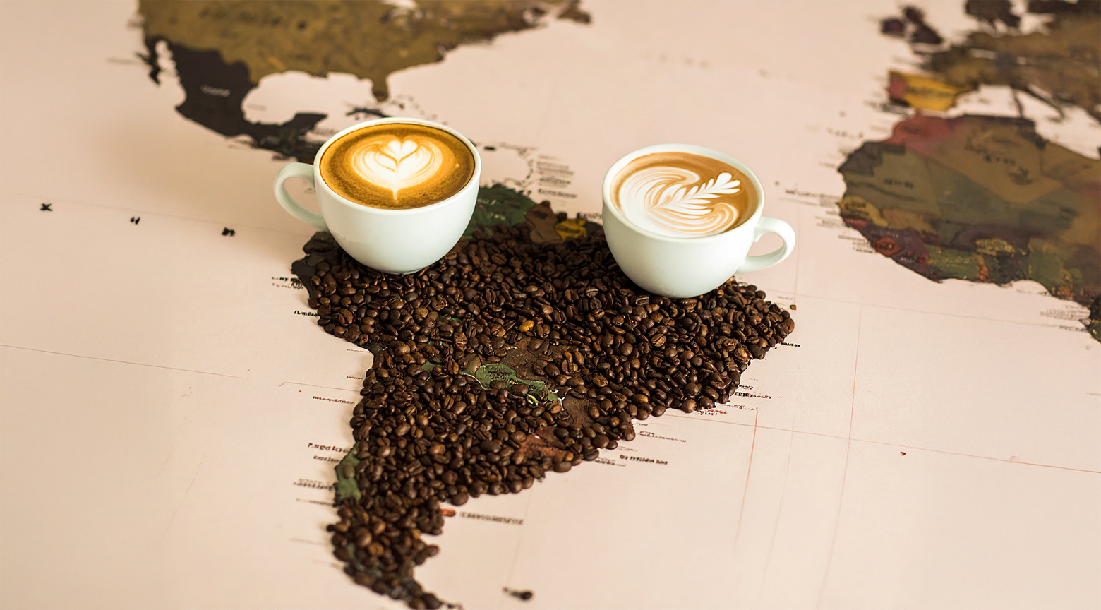 Cappuccino cafe en latam