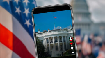 La Casa Blanca debuta en TikTok en plena disputa legal