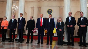 Zelensky y líderes europeos se reúnen con Trump en busca de garantías ante la amenaza Rusa
