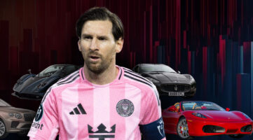 La impresionante colección de vehículos de Lionel Messi