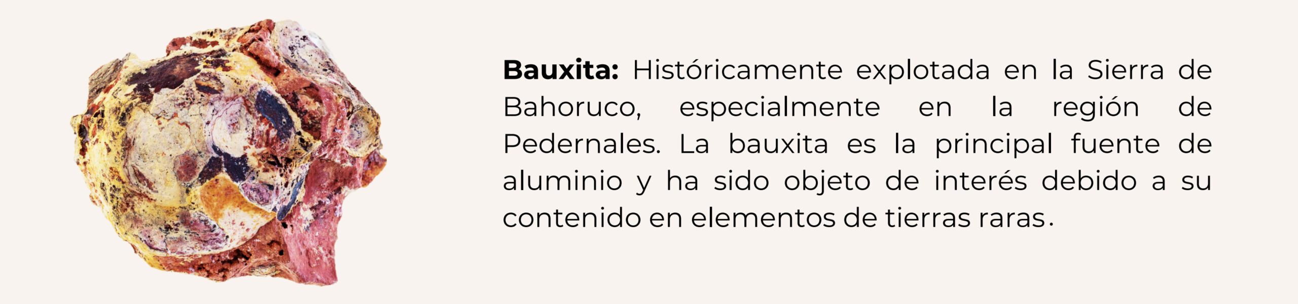 tierras raras república dominicana bauxita