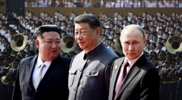 China exhibe su poder militar junto a Putin y Kim Jong-un en un desfile histórico