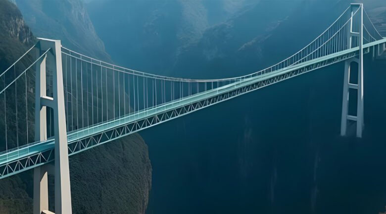 China inaugura el puente más alto del mundo