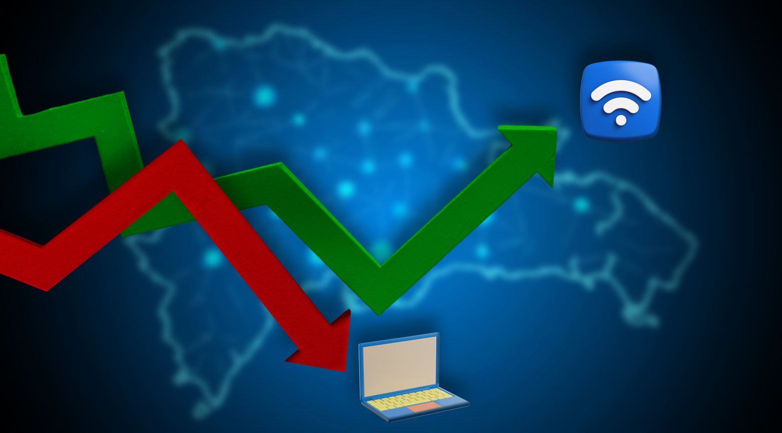 Internet crece en RD mientras caen importaciones tecnológicas