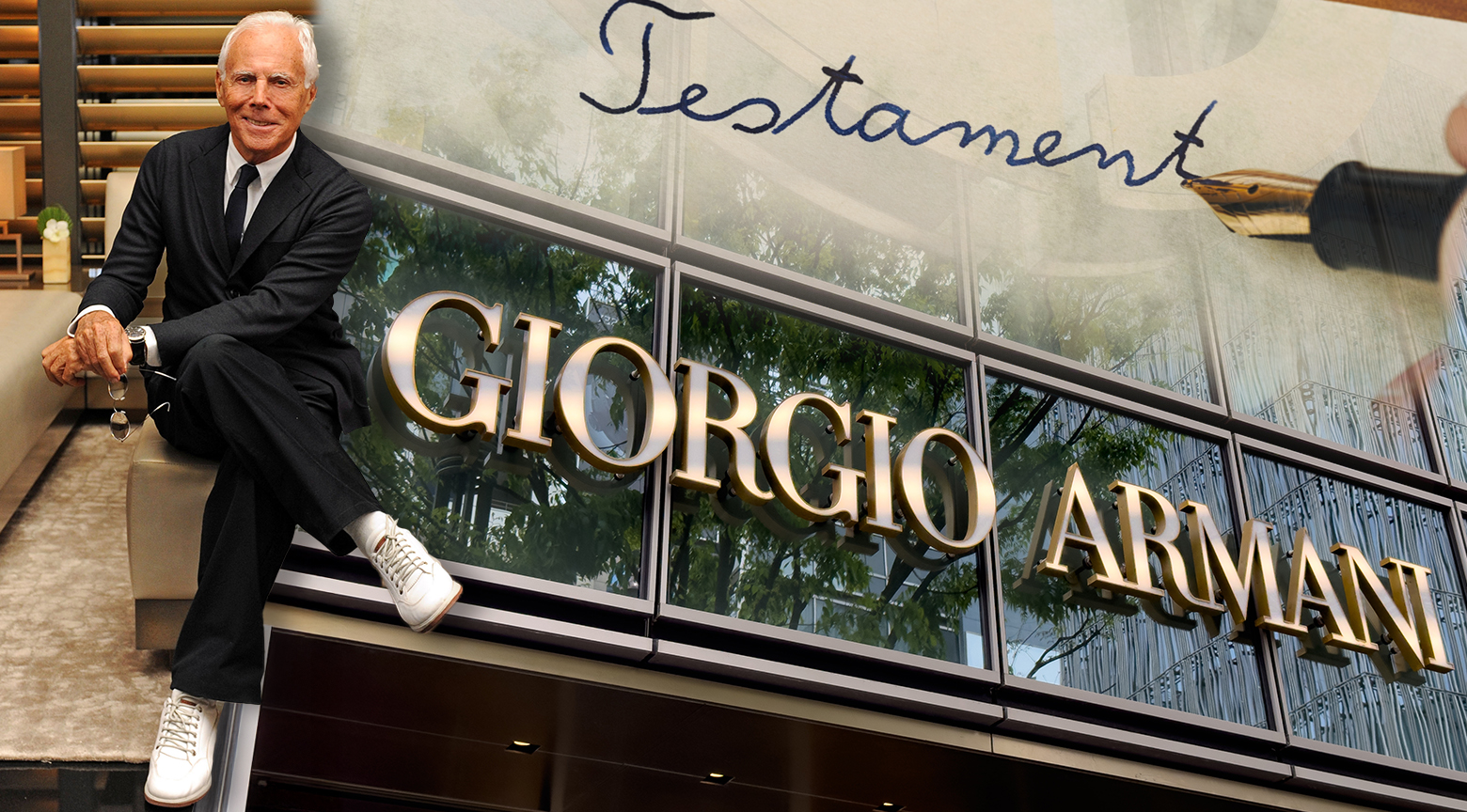 Testamento de Armani