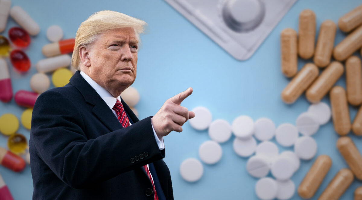 Trump sacude a las farmacéuticas con aranceles del 100 % 
