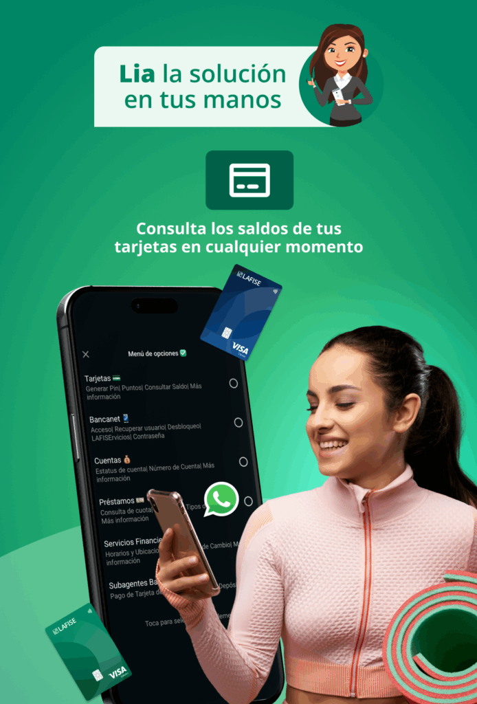 Asistente virtual del Banco LAFISE