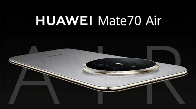 Huawei lanza el Mate 70 Air y reta al iPhone