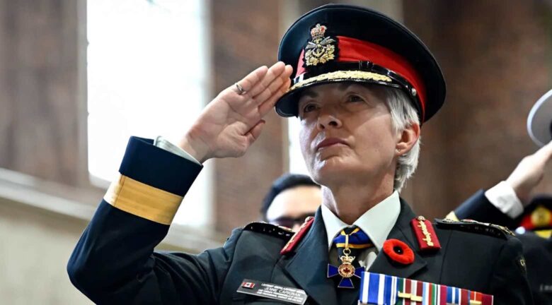 Jennie Carignan: la primera mujer al mando de las Fuerzas Armadas de Canadá