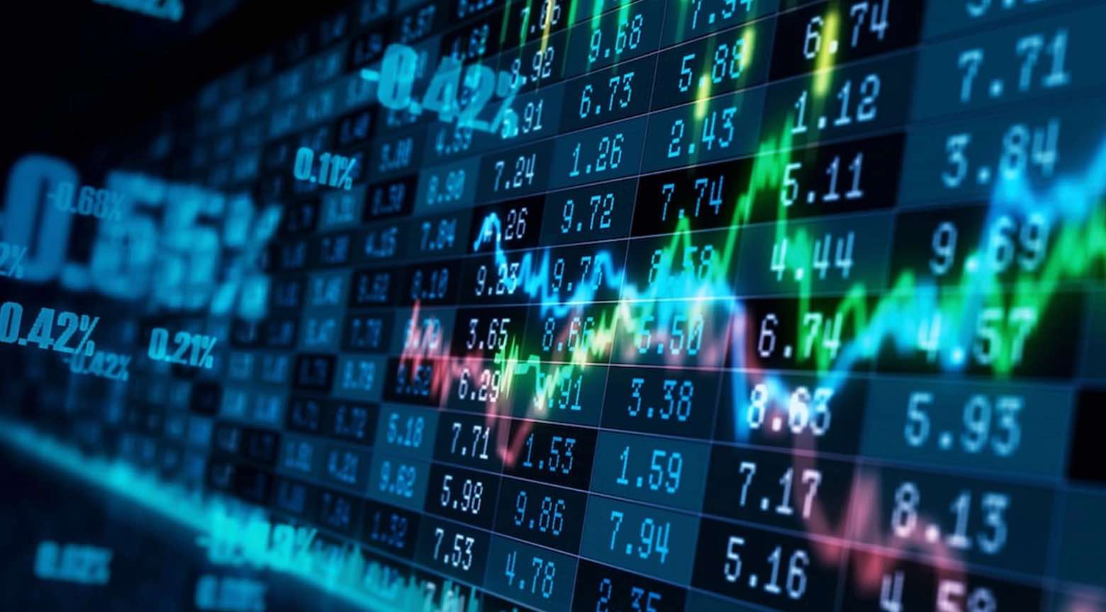 Gráfico de riesgos de países con fluctuaciones en mercados financieros.